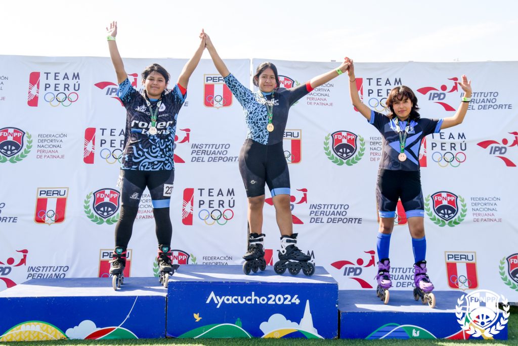 Premiación 5to Nacional Patinaje Velocidad 2025 Interescuelas Novatos